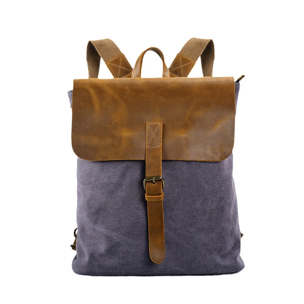 Fatima | Grand sac à dos en toile, élégant et convertible