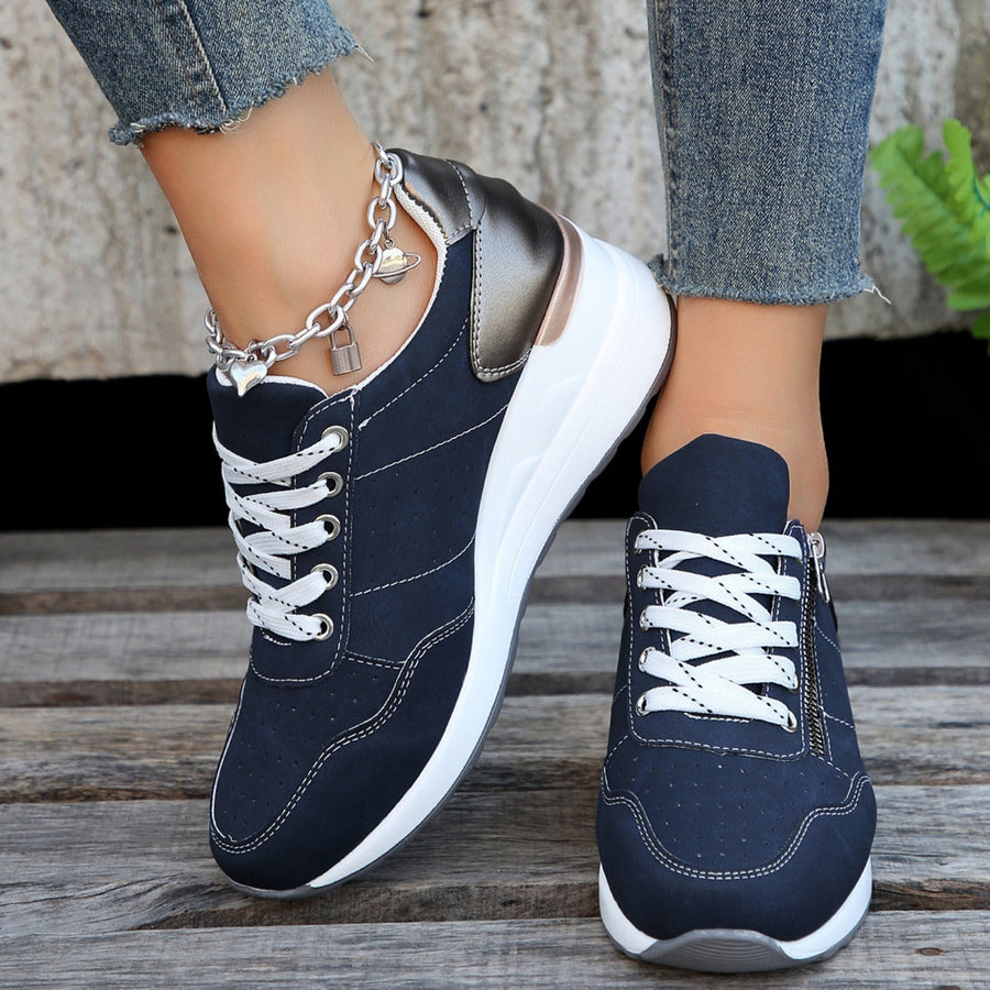 Mocassins à Plateforme Confortable