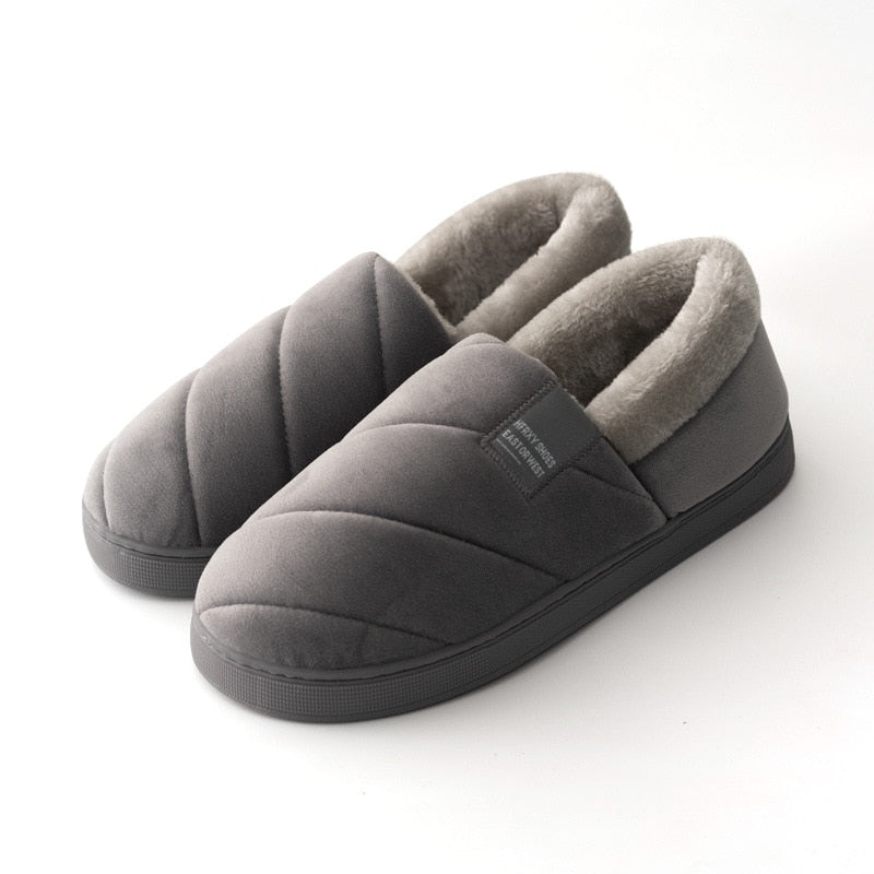 Pantoufles d'hiver chaudes et confortables