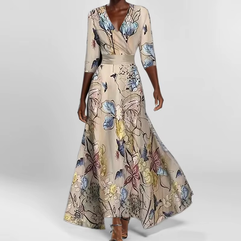 Lina™ - Robe Florale Élégante - Ressentez-vous en Confiance
