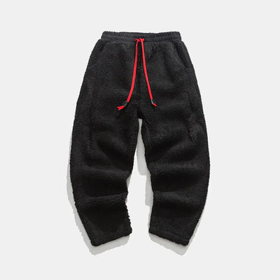 Jamie - Pantalon En Laine Polaire Teddy