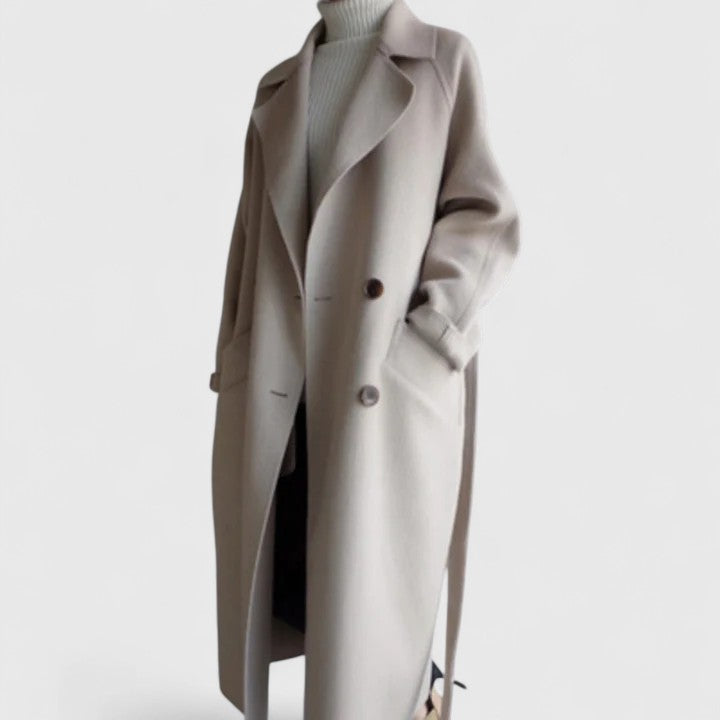 Manteau Classique Élégant à Boutons