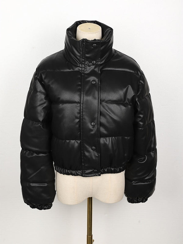 CoolJacket I Veste polaire en cuir pour femmes