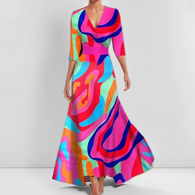 Lina™ - Robe Florale Élégante - Ressentez-vous en Confiance