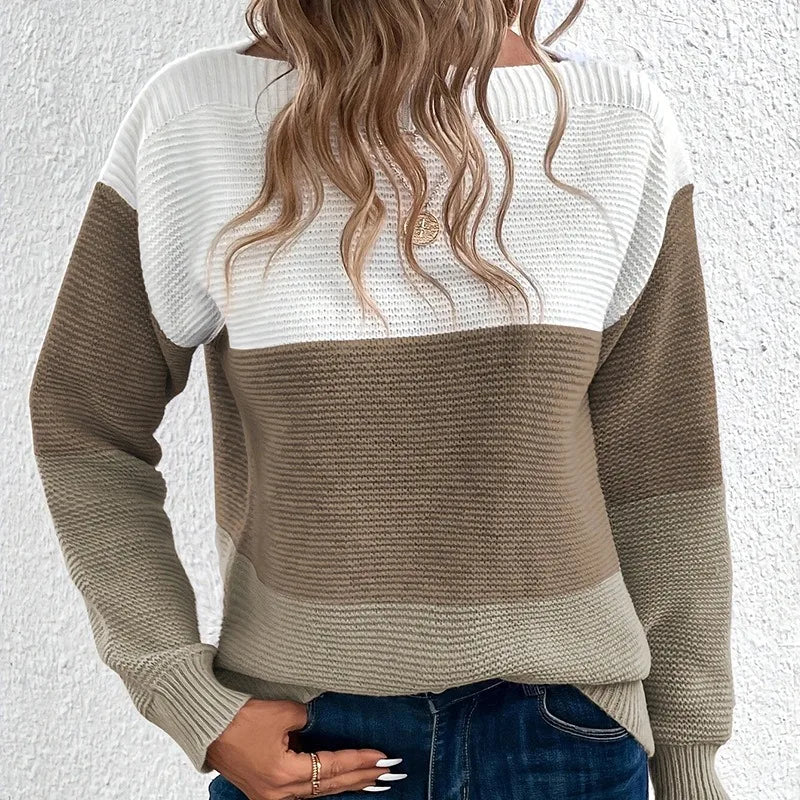Jenna - Cou rond Pull