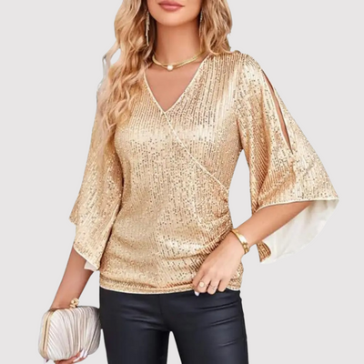 Sunny - Débardeur à paillettes stylé et confortable pour femmes