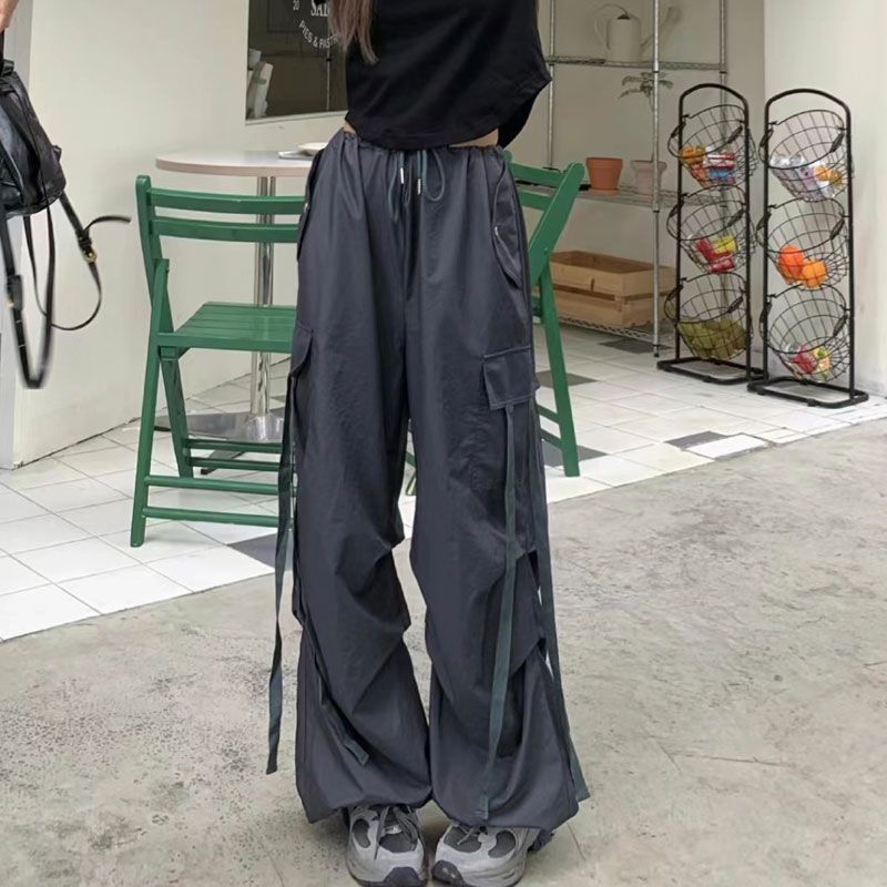 Pantalon Franca - Pantalon baggy pour femme avec grandes poches style rétro