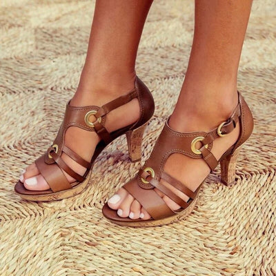 Brielle® | Sandales à talons hauts confortables