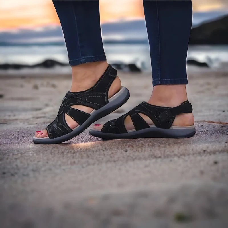 Ella | Ultimate Comfort Sandals with Straps - Parfaites pour tous les voyages