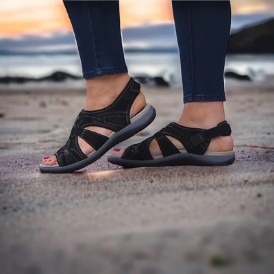 Ella | Ultimate Comfort Sandals with Straps - Parfaites pour tous les voyages