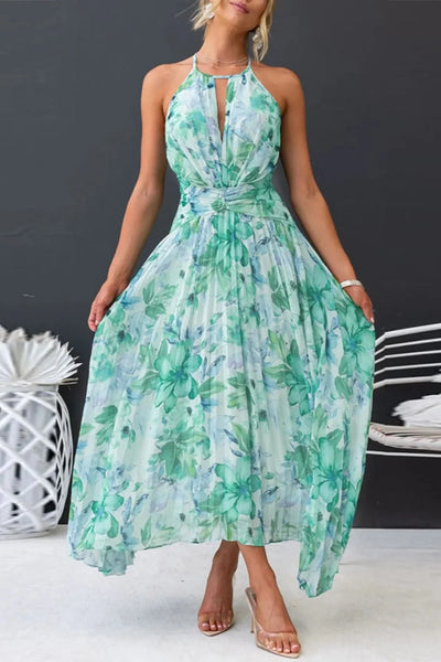 Alesa | Robe bohème d'été légère à imprimé floral