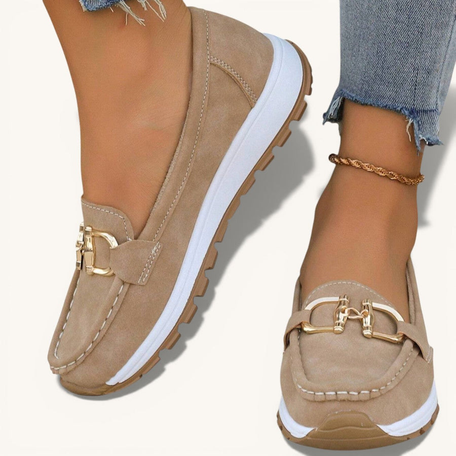 Mocassins à Boucle Ornementale