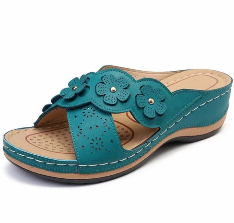 TrendZetter™ : Sandales féminines à motif floral