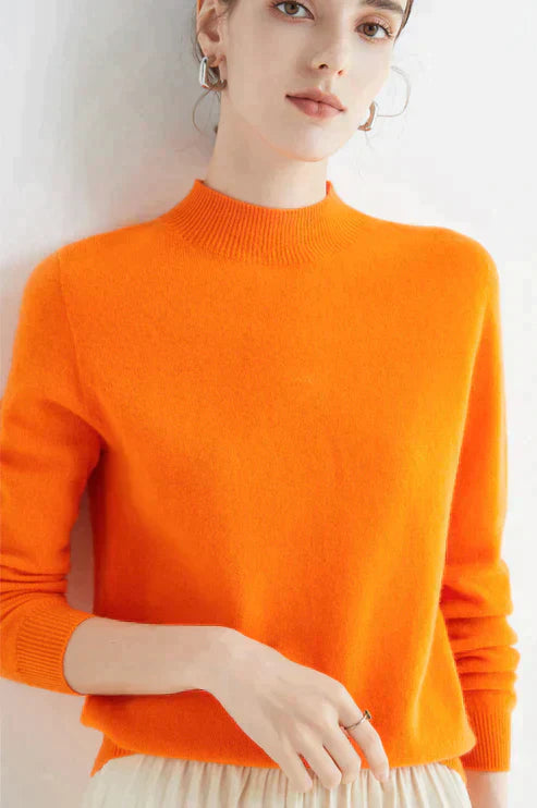 Margo | Pull à col roulé en cachemire élégant pour femmes