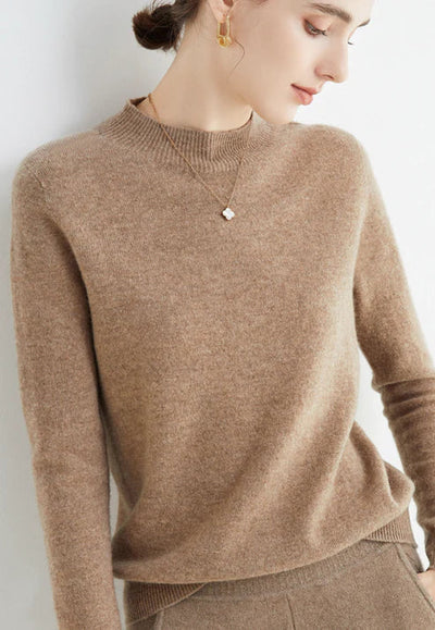 Margo | Pull à col roulé en cachemire élégant pour femmes