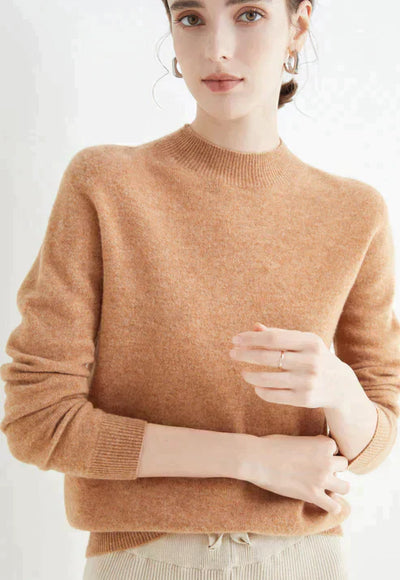 Margo | Pull à col roulé en cachemire élégant pour femmes