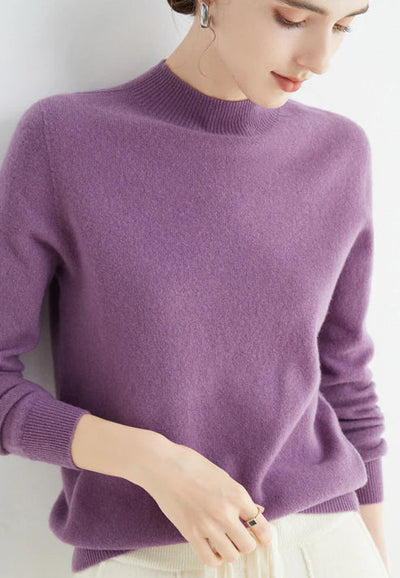 Margo | Pull à col roulé en cachemire élégant pour femmes