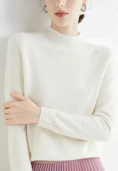 Margo | Pull à col roulé en cachemire élégant pour femmes