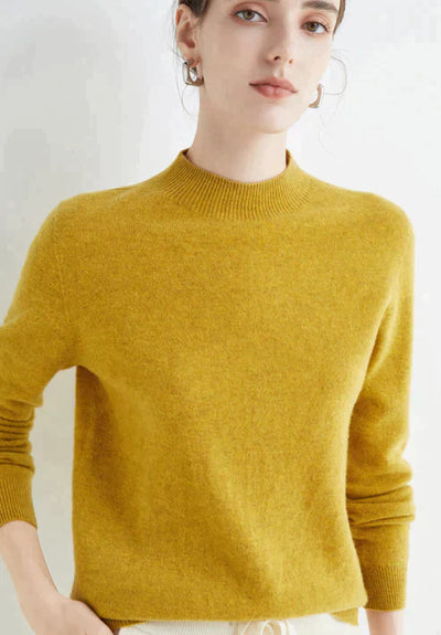 Margo | Pull à col roulé en cachemire élégant pour femmes