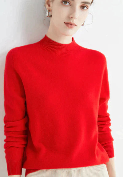 Margo | Pull à col roulé en cachemire élégant pour femmes