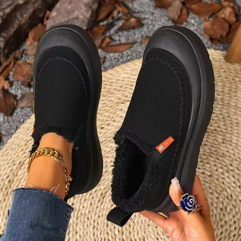Chaussons Montants Douillets à Élastiques