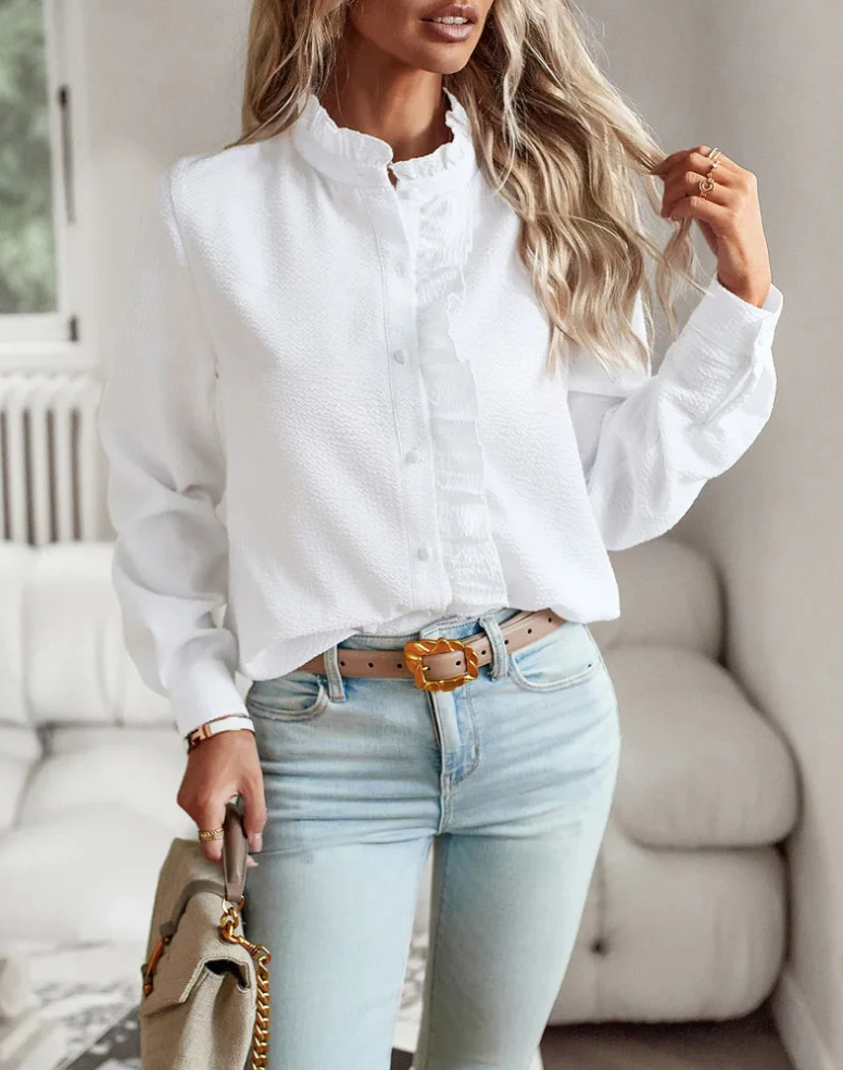 Blouse Elena Femme - Élégante et polyvalente