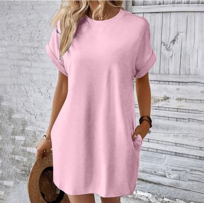 T-shirt décontracté - imprimé 'Milano Italy' et col rond