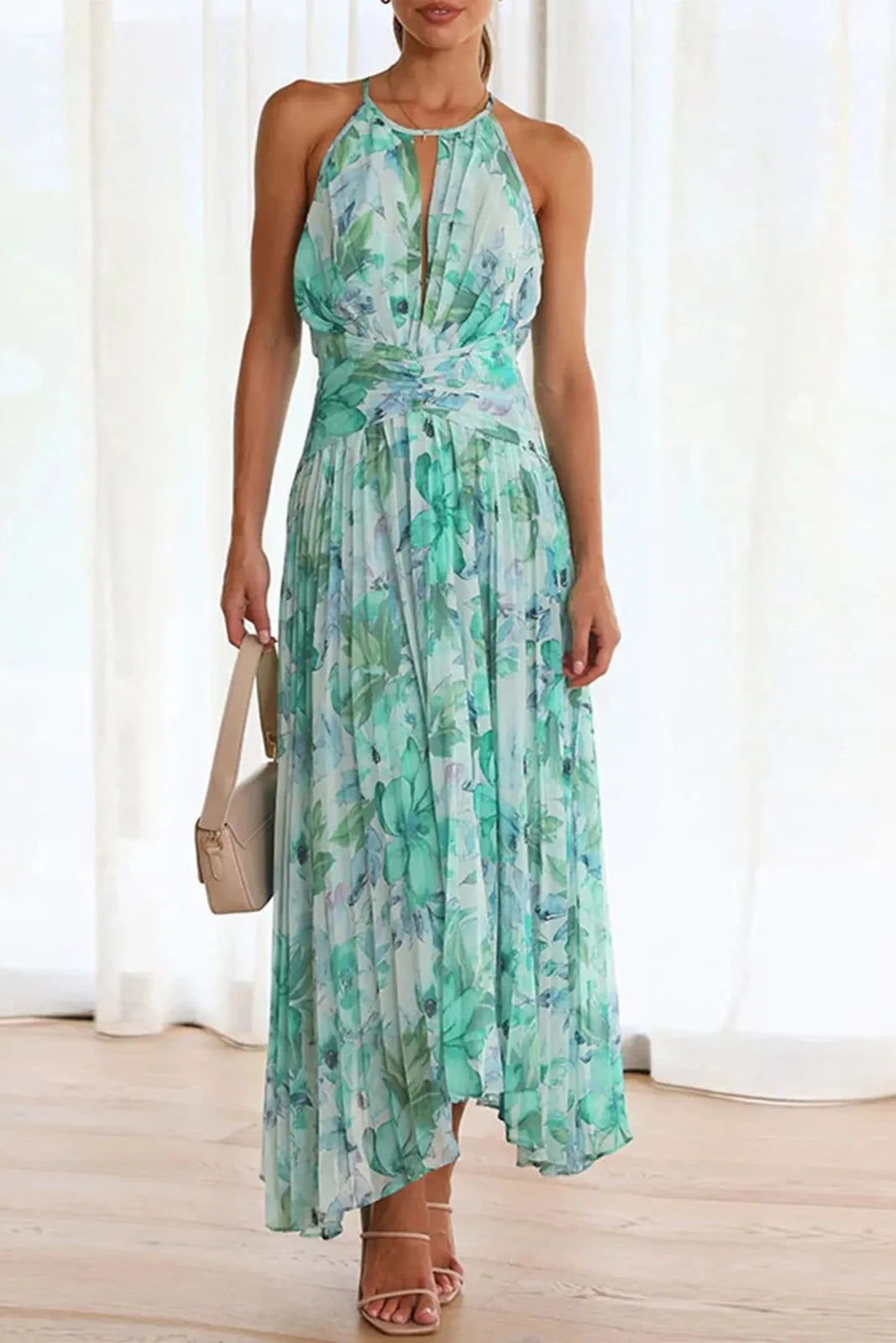 Alesa | Robe bohème d'été légère à imprimé floral