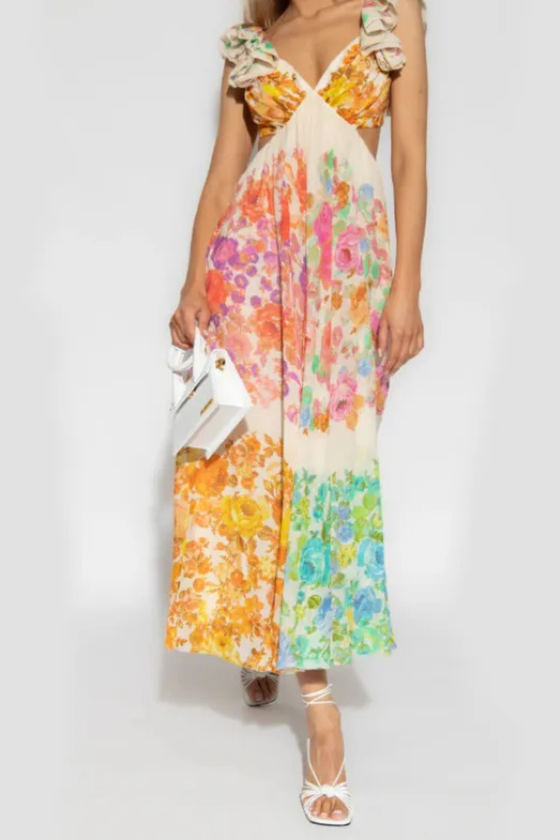 Seraphina | Robe d'été à manches longues et volants