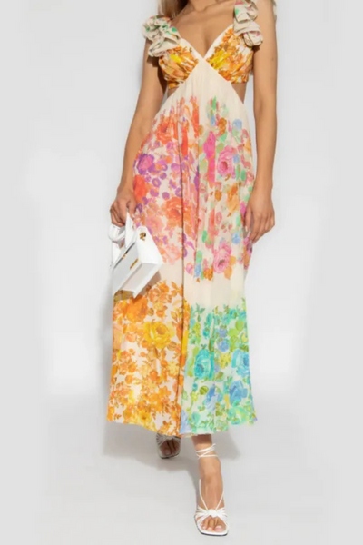 Seraphina | Robe d'été à manches longues et volants