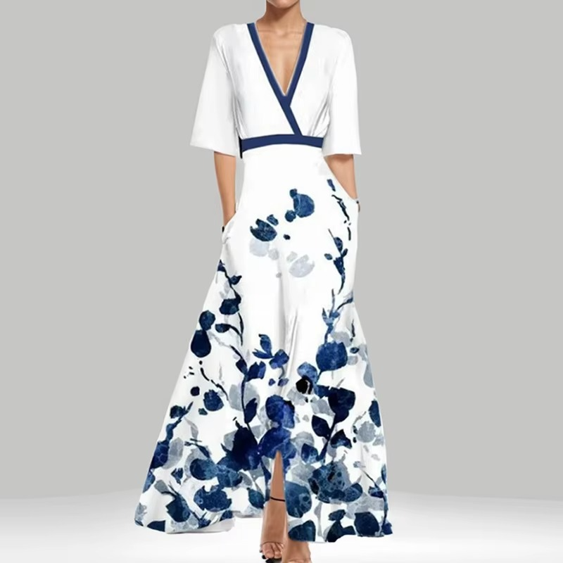 Lina™ - Robe Florale Élégante - Ressentez-vous en Confiance