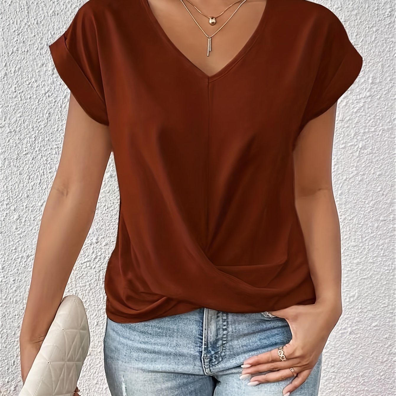 T-shirt - Mélange coton-polyester & Forme souple