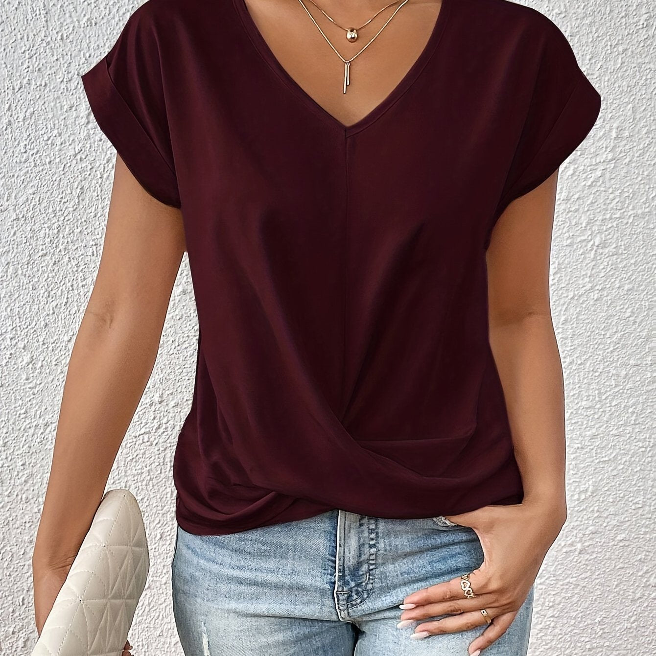T-shirt - Mélange coton-polyester & Forme souple