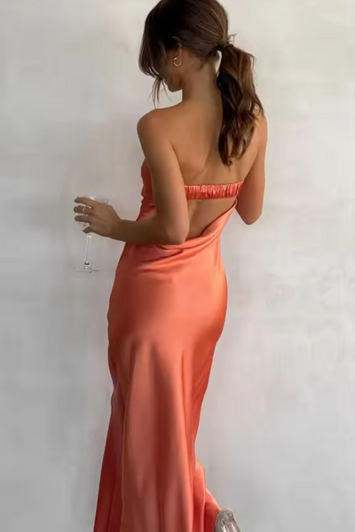 Thalia | Robe longue tube d'été