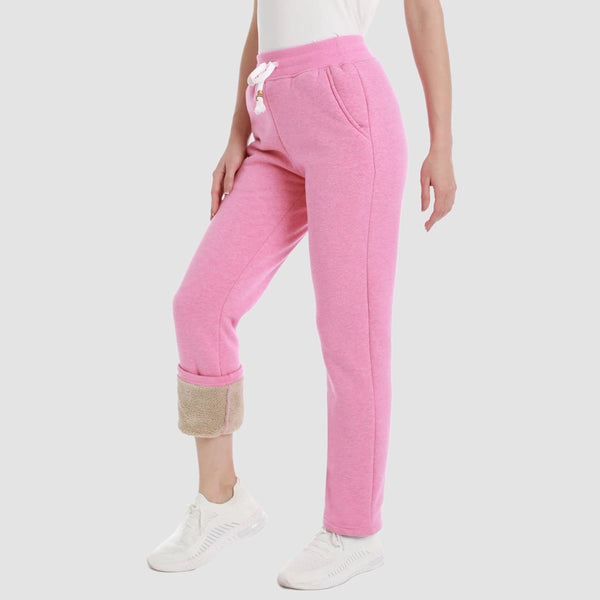 Pantalon d'hiver chaud Sherpa pour femmes