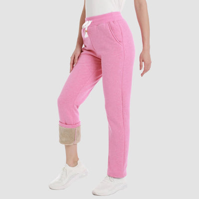 Pantalon d'hiver chaud Sherpa pour femmes