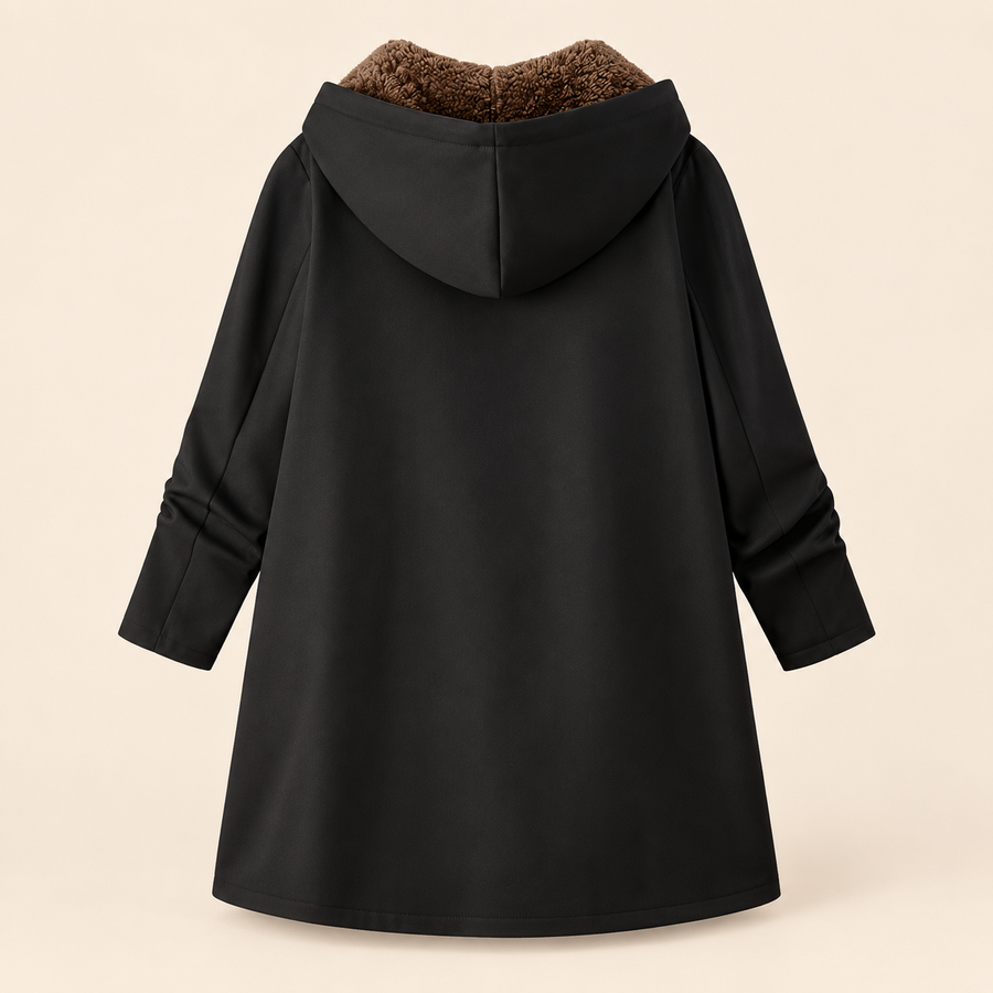 Manteau Capuche Doublé Douillet