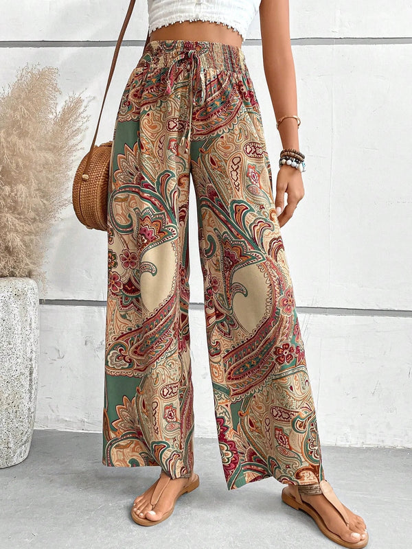 Pantalon large pour femme