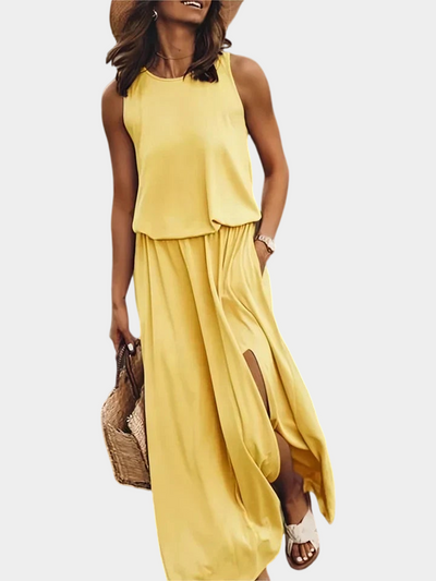 Florentijns – Robe Longue Unie pour Femme