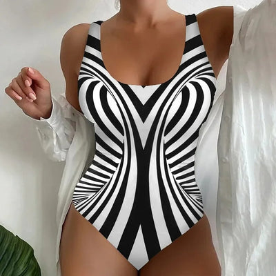 LolaBeach - Maillot de bain imprimé zèbre