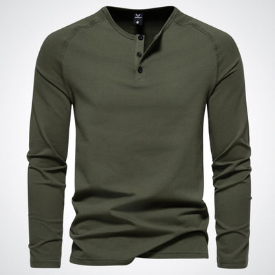 Stephen | Chemise Henley stylisée pour hommes pour un confort décontracté
