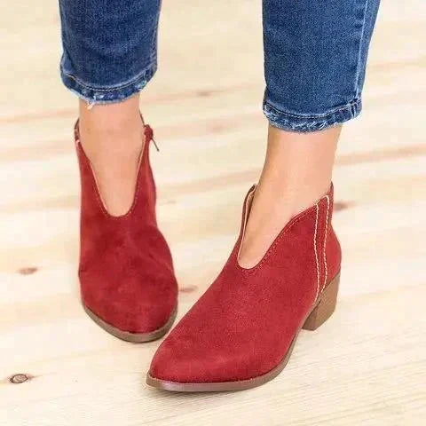 Botins Práticos com Fecho de Correr Conforto