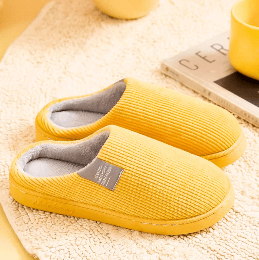 Chaussons Fermés Douillets et Chaleureux
