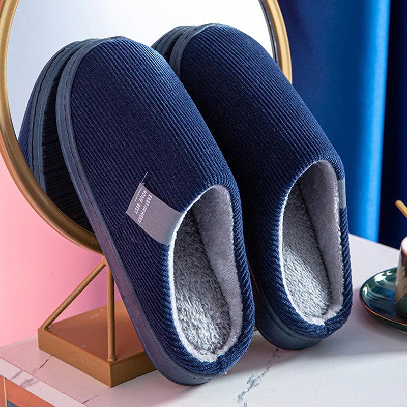 Chaussons Fermés Douillets — vue dessus