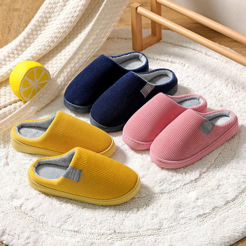 Chaussons Fermés Douillets — détail de la finition