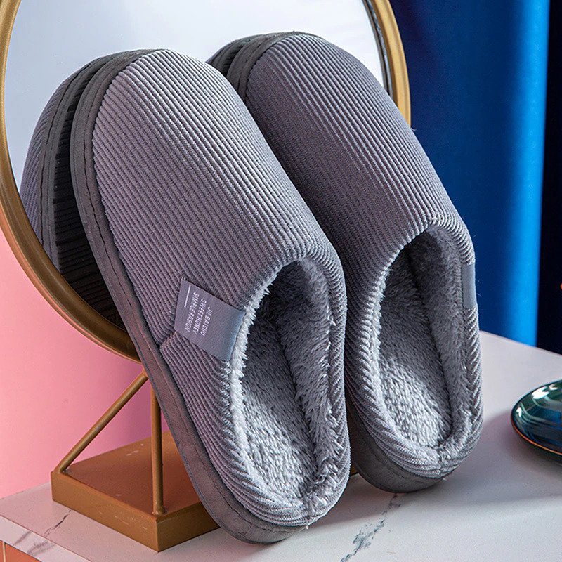 Chaussons Fermés Douillets — semelle légère et flexible