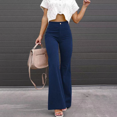 Vogue Style Pantalon évasé