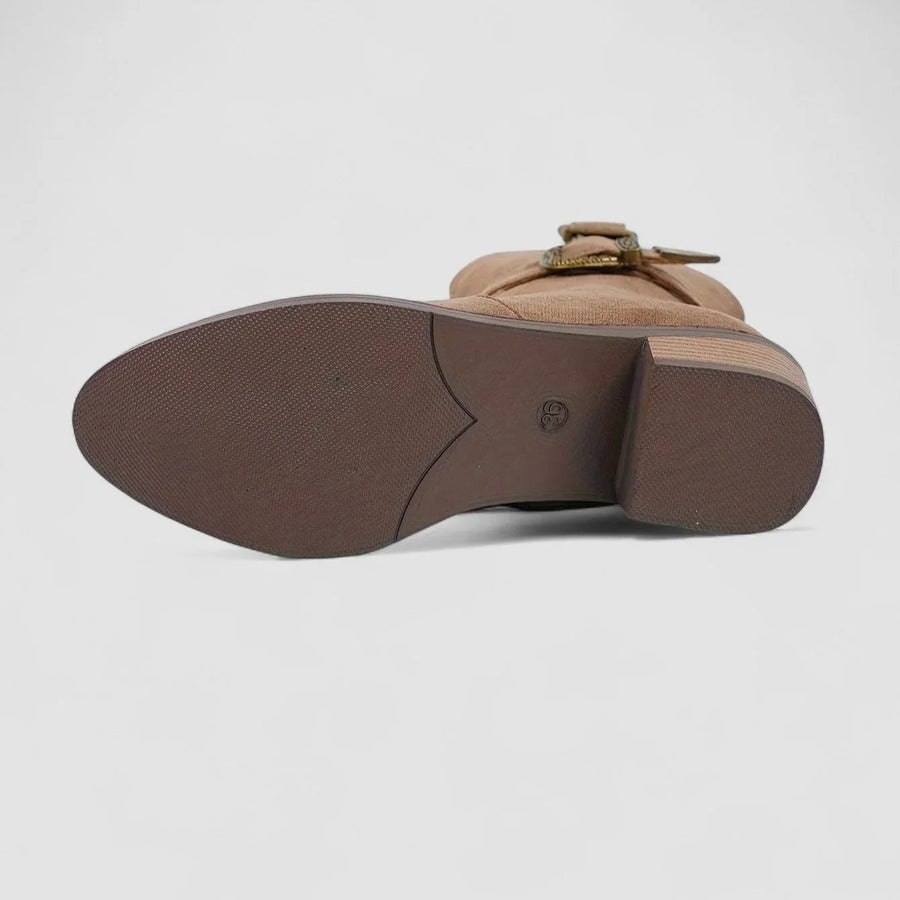 Botins Western de Tacão de Bloco