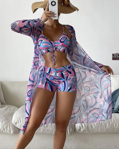 Delia® | Ensemble bikini trois pièces
