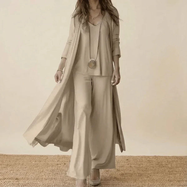 Ensemble Trois Pièces Rachel - Costume Élégant pour Femme